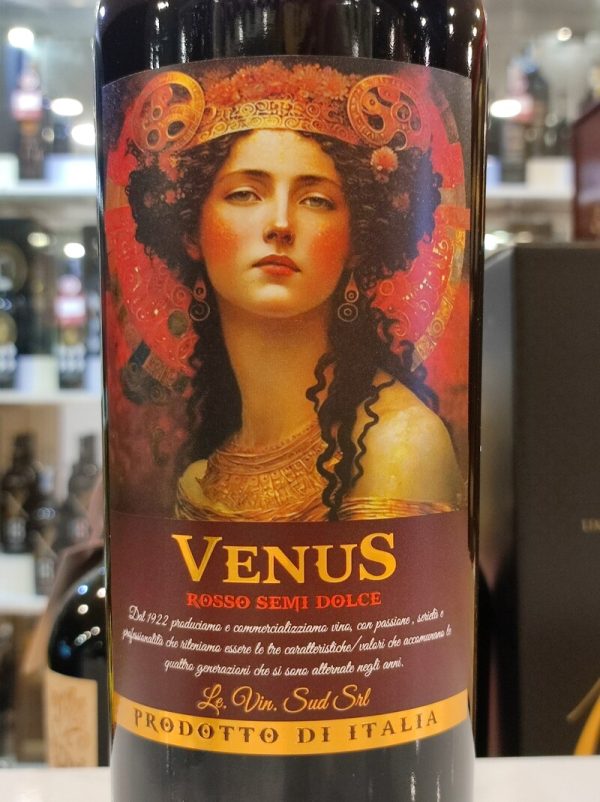 Rượu Vang Venus Rosso Semi Dolce