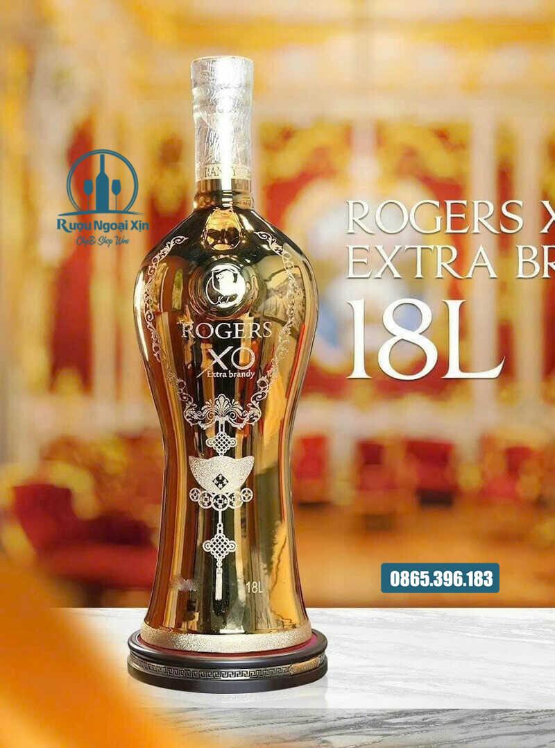 Rượu Trưng Bày Brandy XO Pháp 18L 3 Rượu Trưng Bày Brandy XO Pháp 18L