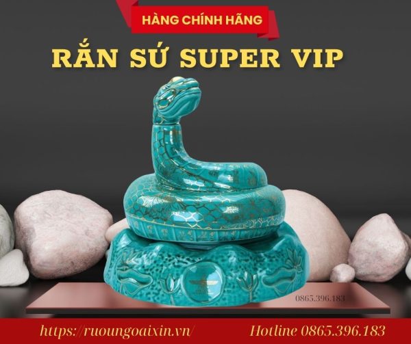 Rượu Rắn Vàng Supper Vip Royal Darius XO Caste