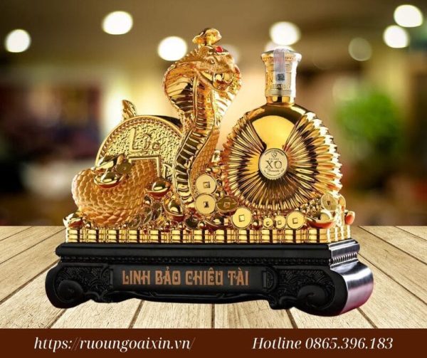 Kệ Rượu Rắn 2025 Linh Bảo Chiêu Tài