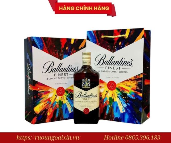 Rượu Ballantine's Hộp Quà Tết 2025