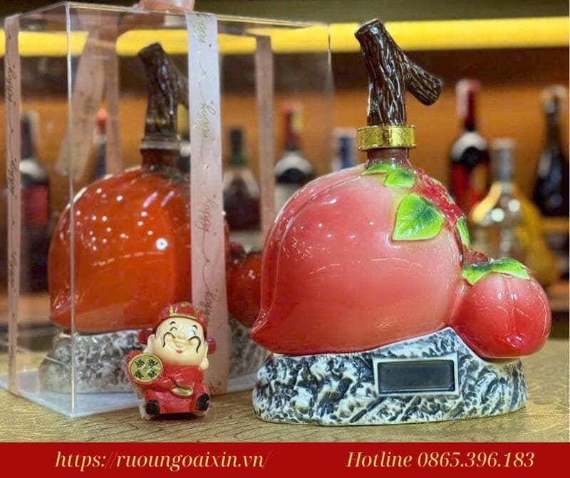 Rượu Đào Tiên Bách Phúc Hoàng Kim Chính Hãng 10 Rượu Đào Tiên Bách Phúc Hoàng Kim Chính Hãng