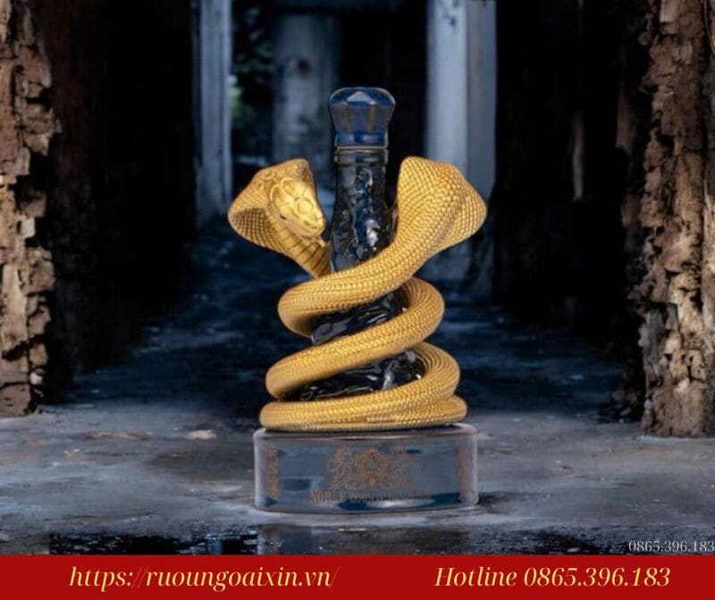 Rượu Hình Con Rắn Đôi Giao Hoan Nobble Cognac Limited 11 Rượu Hình Con Rắn Đôi Giao Hoan Nobble Cognac Limited