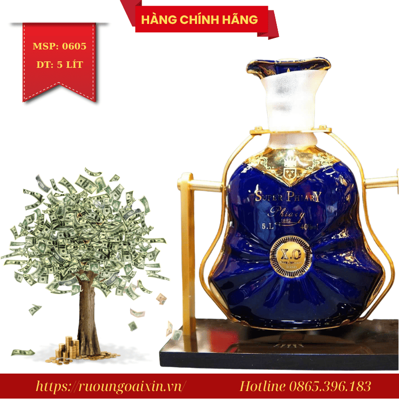 RƯỢU XO 5 LÍT SUPER PHIARY CHÍNH HÃNG 4 Rượu Super Phiary XO Brandy 5 Lít