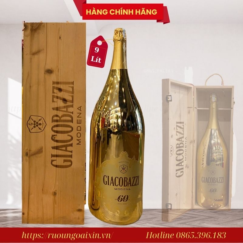 RƯỢU VANG GIACOBAZZI MODENA 60 ANNIVERSARY 9000ML 20 Rượu Vang Giacobazzi Modena 60 Anniversary 6000ML