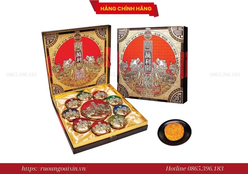 Bánh Trung Thu Hồng Kông Đoàn Viên Phú Quý Cao Cấp 7 Bánh Trung Thu Hồng Kông Đoàn Viên Phú Quý Cao Cấp