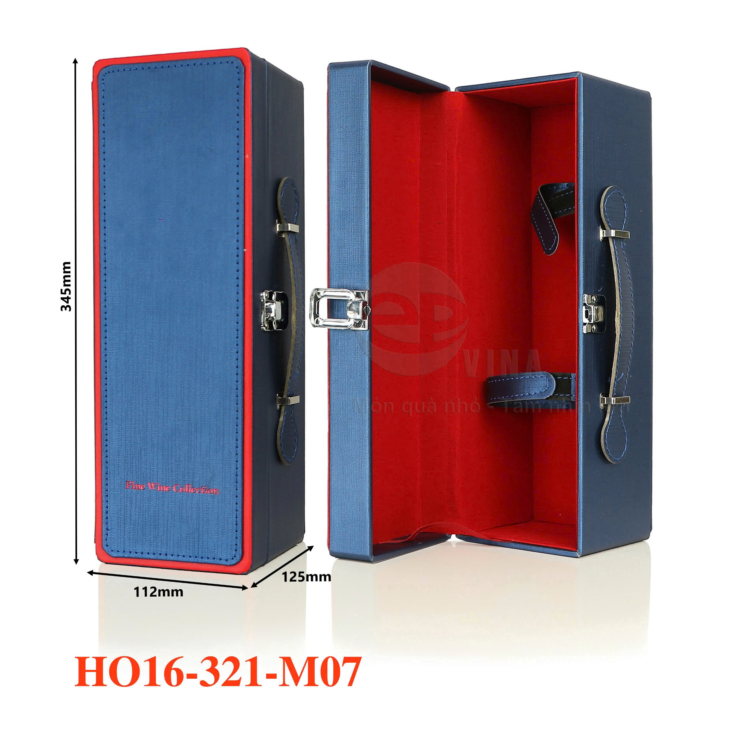 Hộp Đựng Rượu Vang Cao Cấp HO16-321-M07 4 Hộp Đựng Rượu Vang Cao Cấp HO16-321-M07