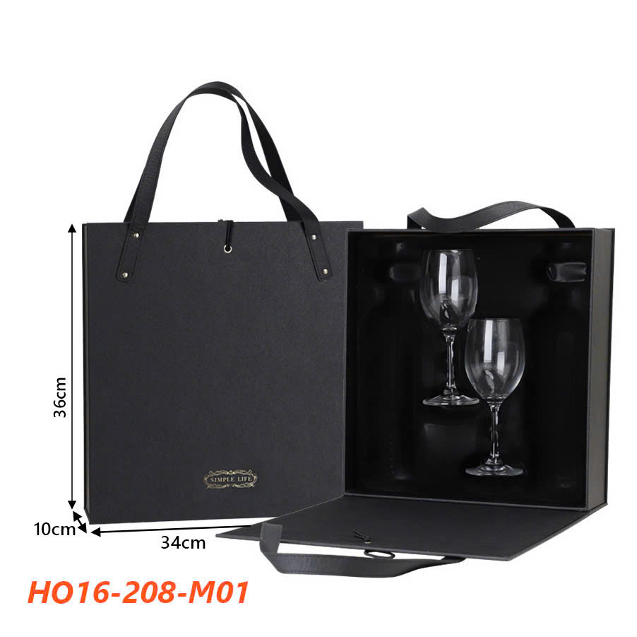 Hộp Đựng Rượu Vang Cao Cấp HO16-208-M01 4 Hộp Đựng Rượu Vang Cao Cấp HO16-208-M01
