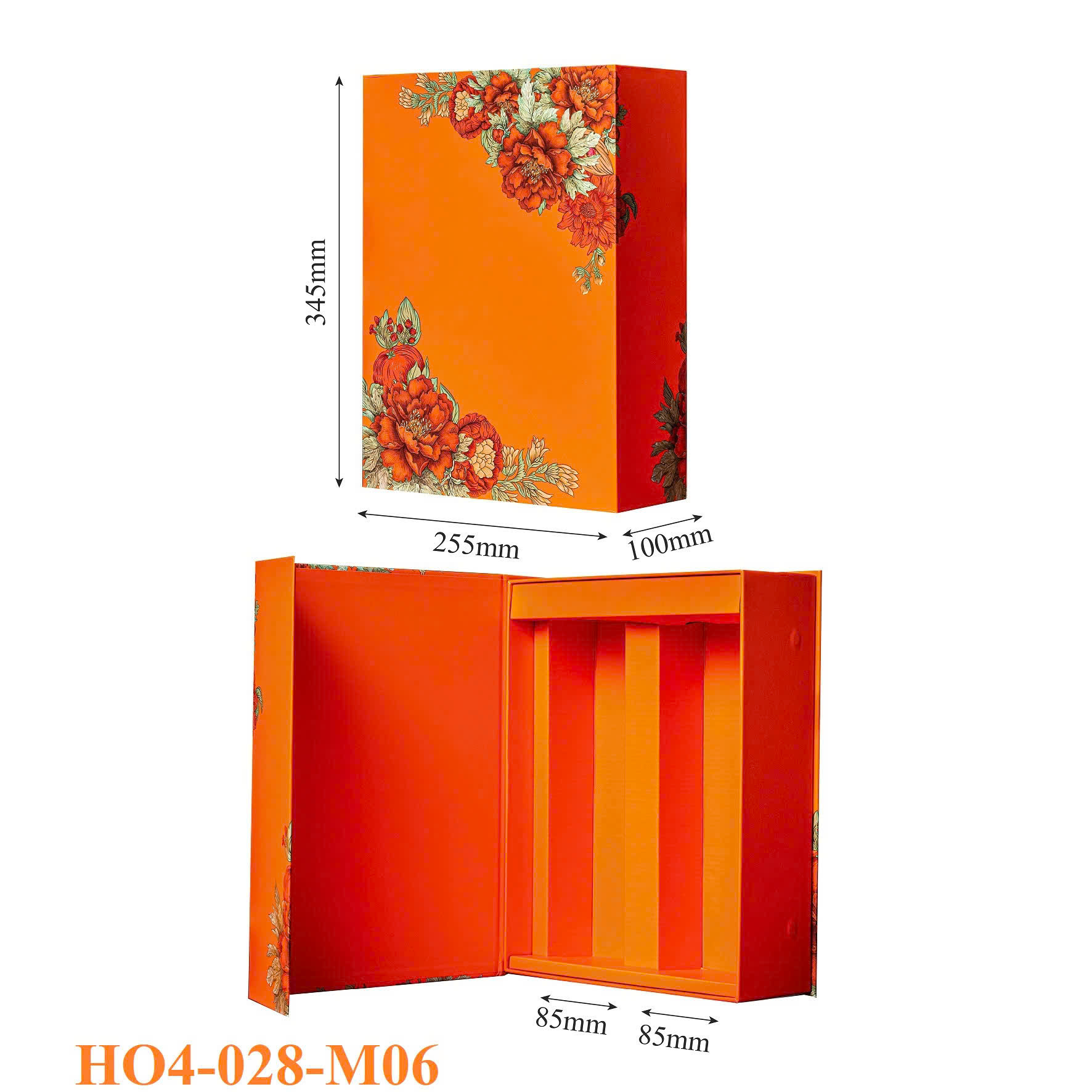 Hộp Giấy Đôi Đựng Vang HO4-028-M06 4 Hộp Giấy Đôi Đựng Vang HO4-028-M06