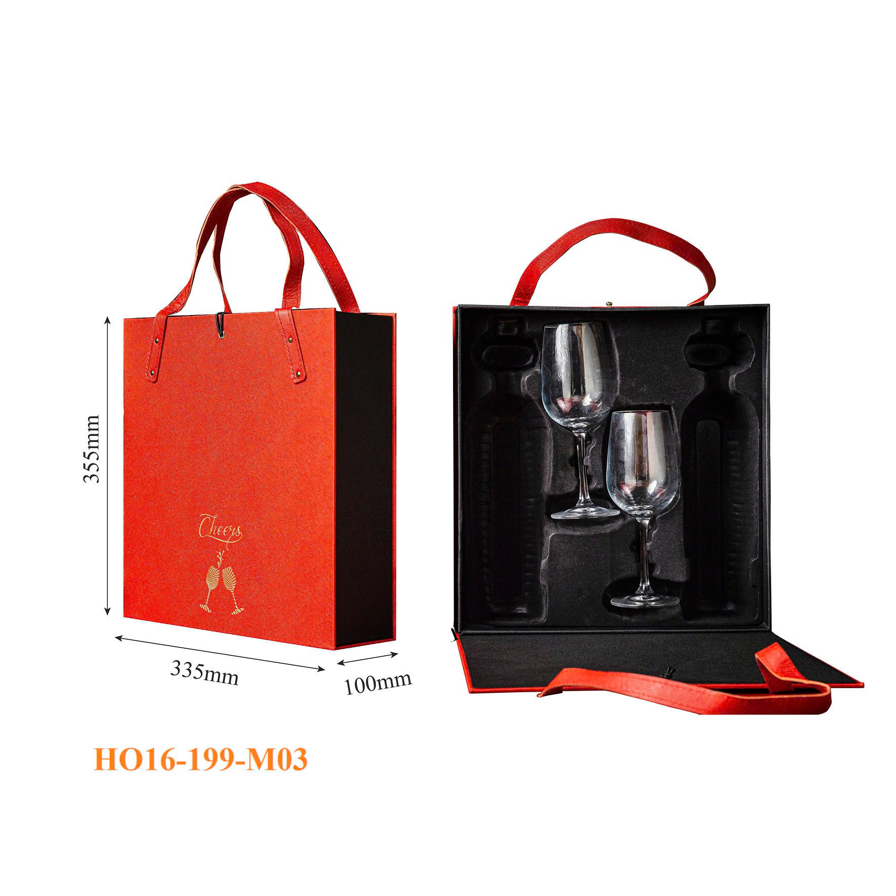 Hộp Đựng Rượu Vang Cao Cấp HO16-199-M03 4 Hộp Đựng Rượu Vang Cao Cấp HO16-199-M03
