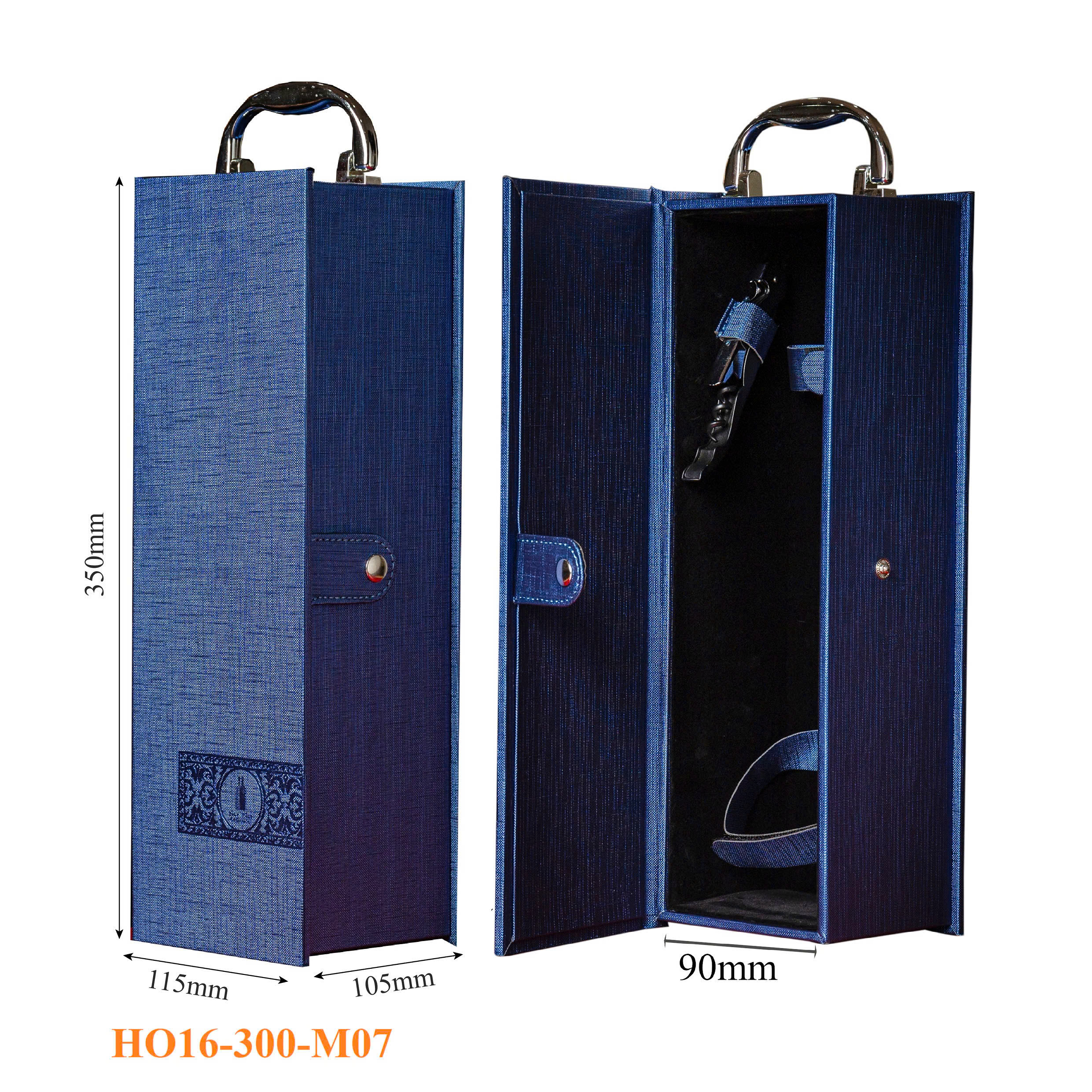 Hộp Đựng Rượu Vang Đơn Cao Cấp HO16-300-M07 4 Hộp Đựng Rượu Vang Đơn Cao Cấp HO16-300-M07
