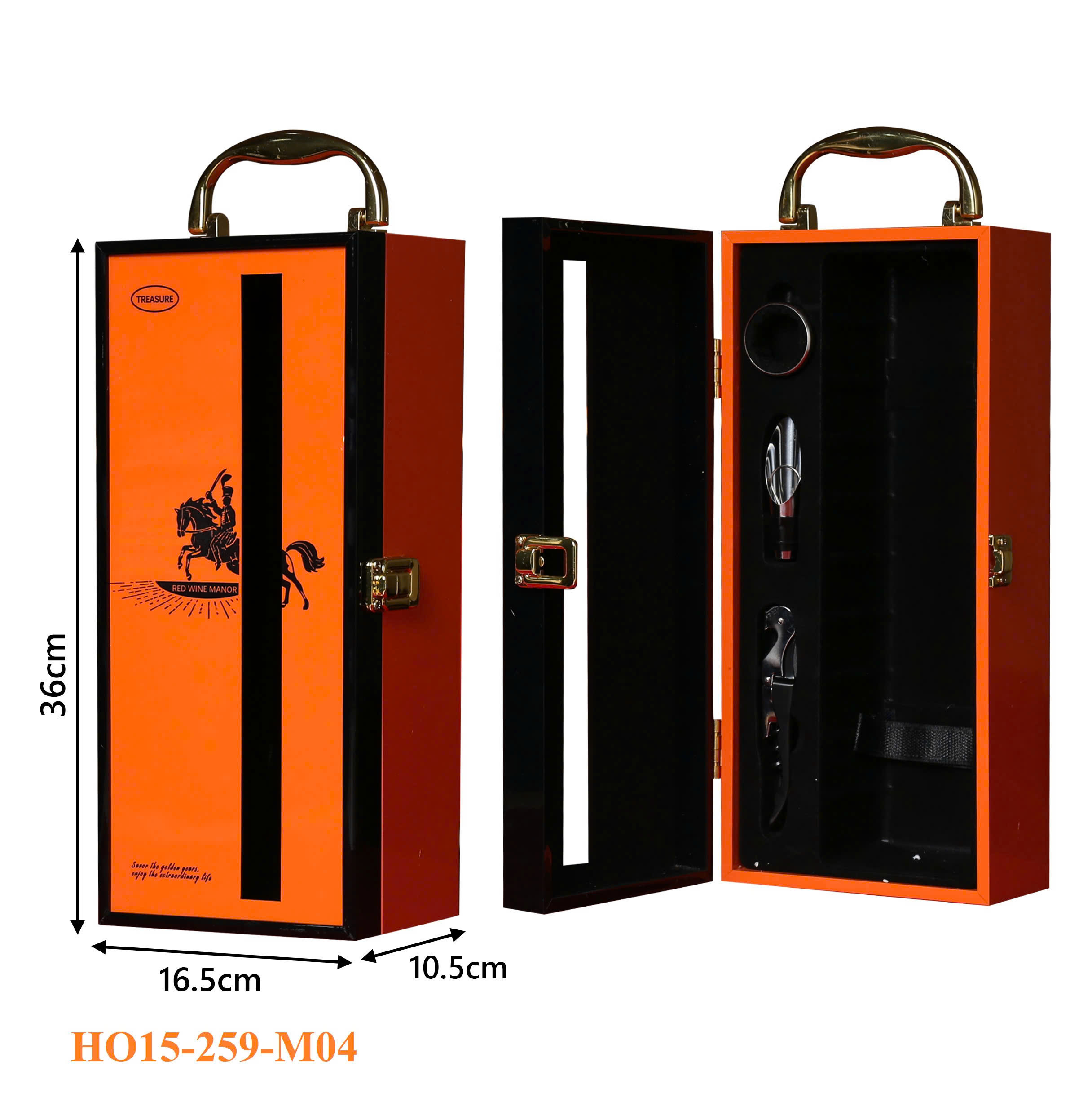 HỘP ĐỰNG RƯỢU VANG 1 CHAI HO15-259-M04 4 HỘP ĐỰNG RƯỢU VANG 1 CHAI HO15-259-M04