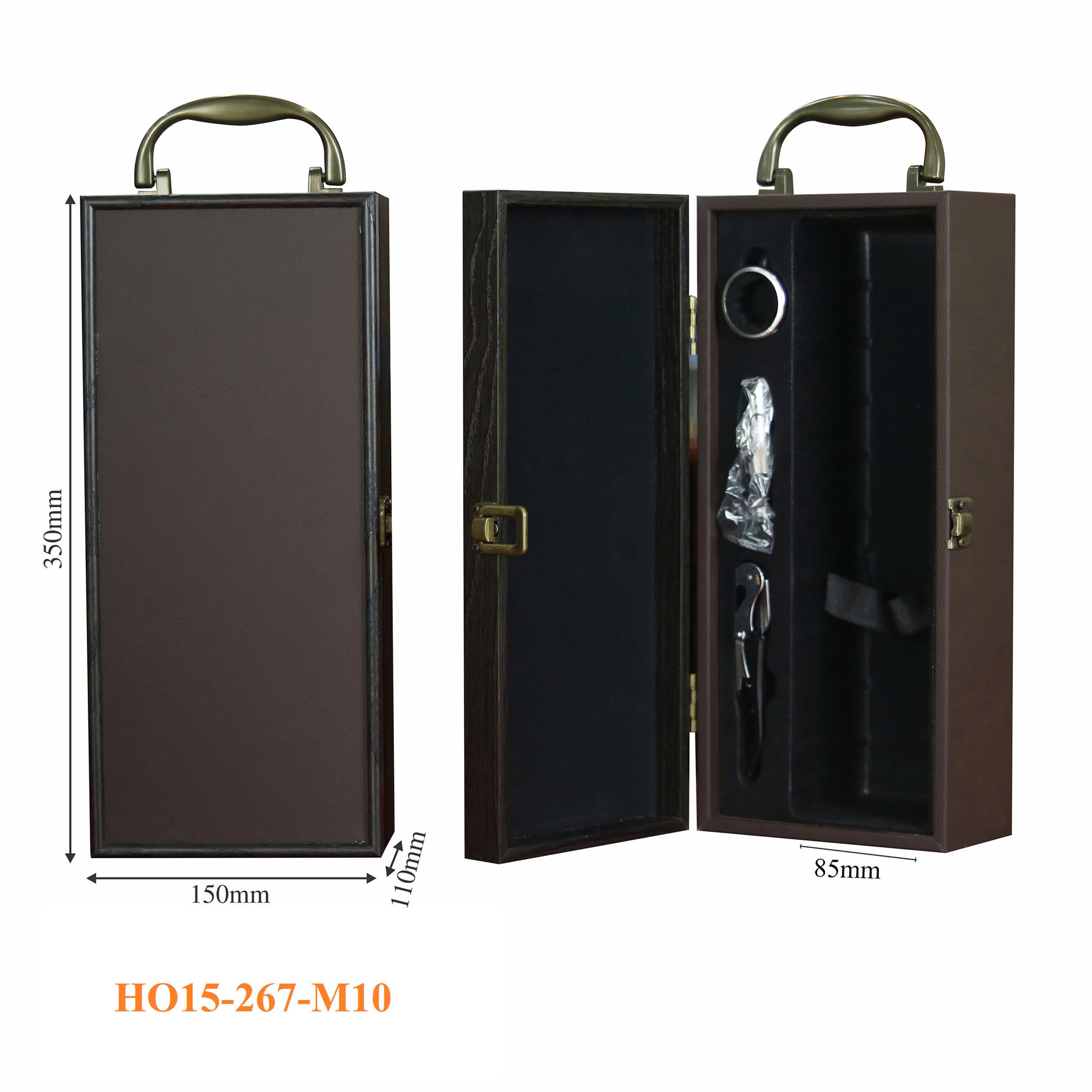 HỘP ĐỰNG RƯỢU VANG 1 CHAI HO15-267-M10 4 Hộp Đựng Rượu Vang 1 Chai HO15-267-M10