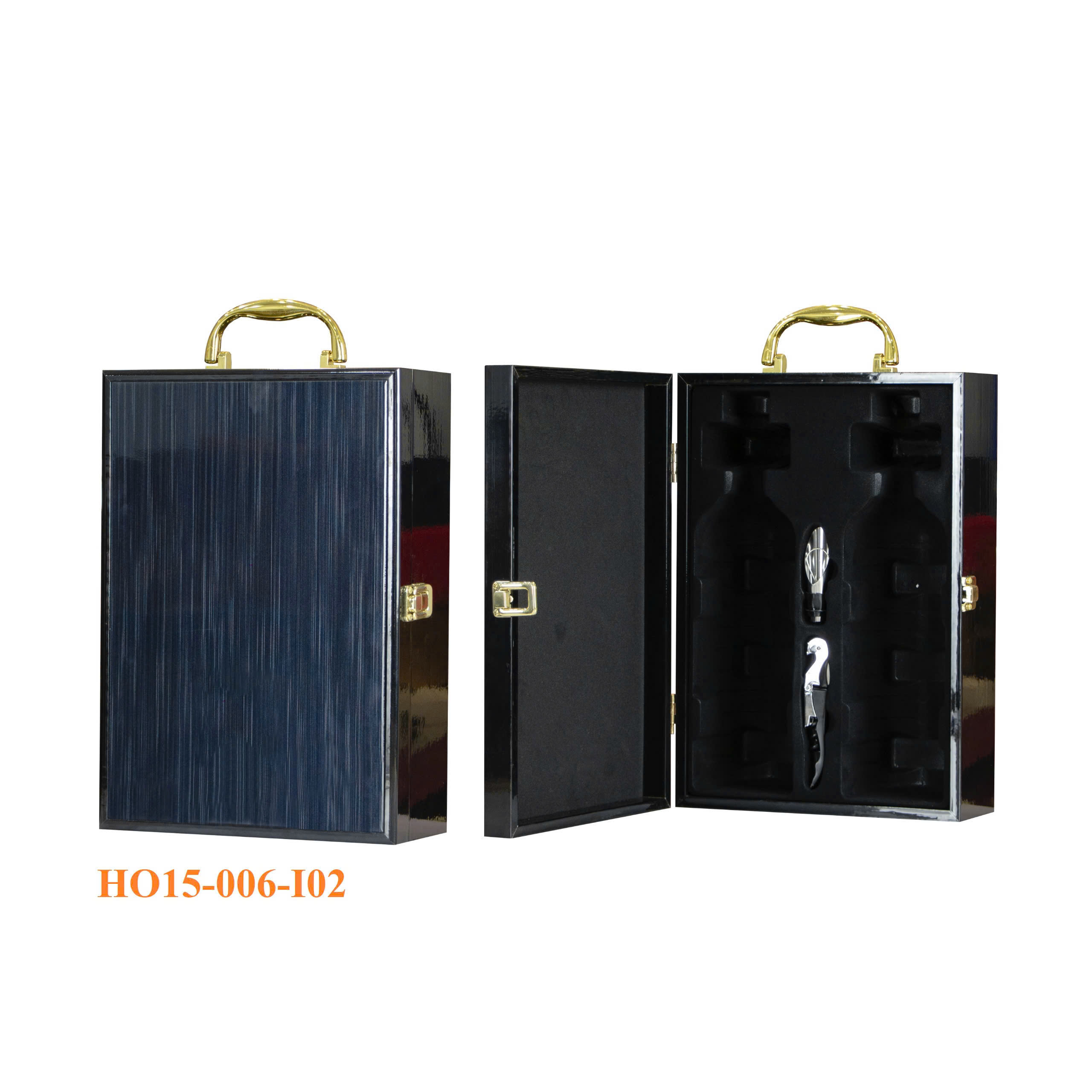 HỘP ĐỰNG RƯỢU VANG 2 CHAI HO15-006-I02 4 Hộp Đựng Rượu Vang 2 Chai HO15-006-I02