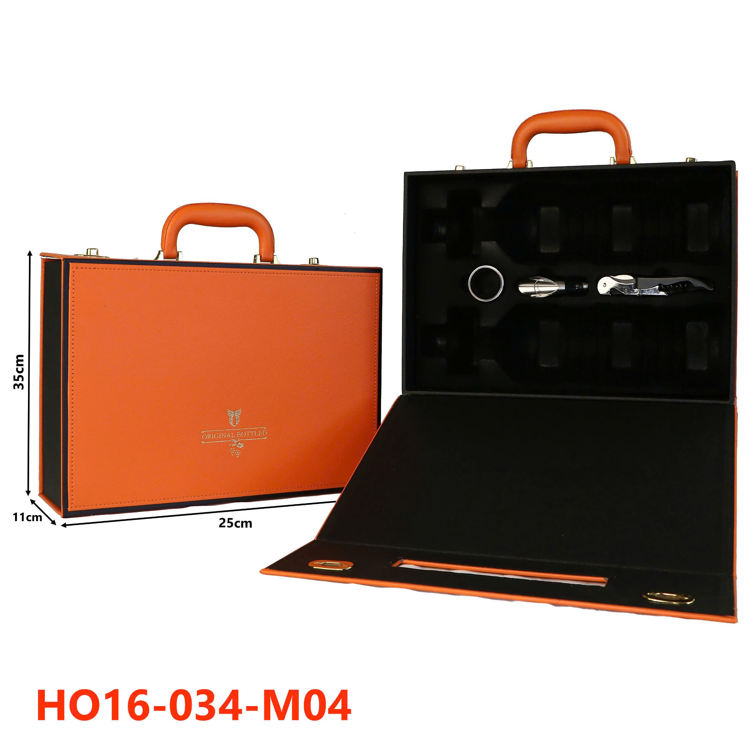 HỘP ĐỰNG RƯỢU VANG 2 CHAI HO16-034-M04 4 Hộp Đựng Rượu Vang 2 Chai HO16-034-M04