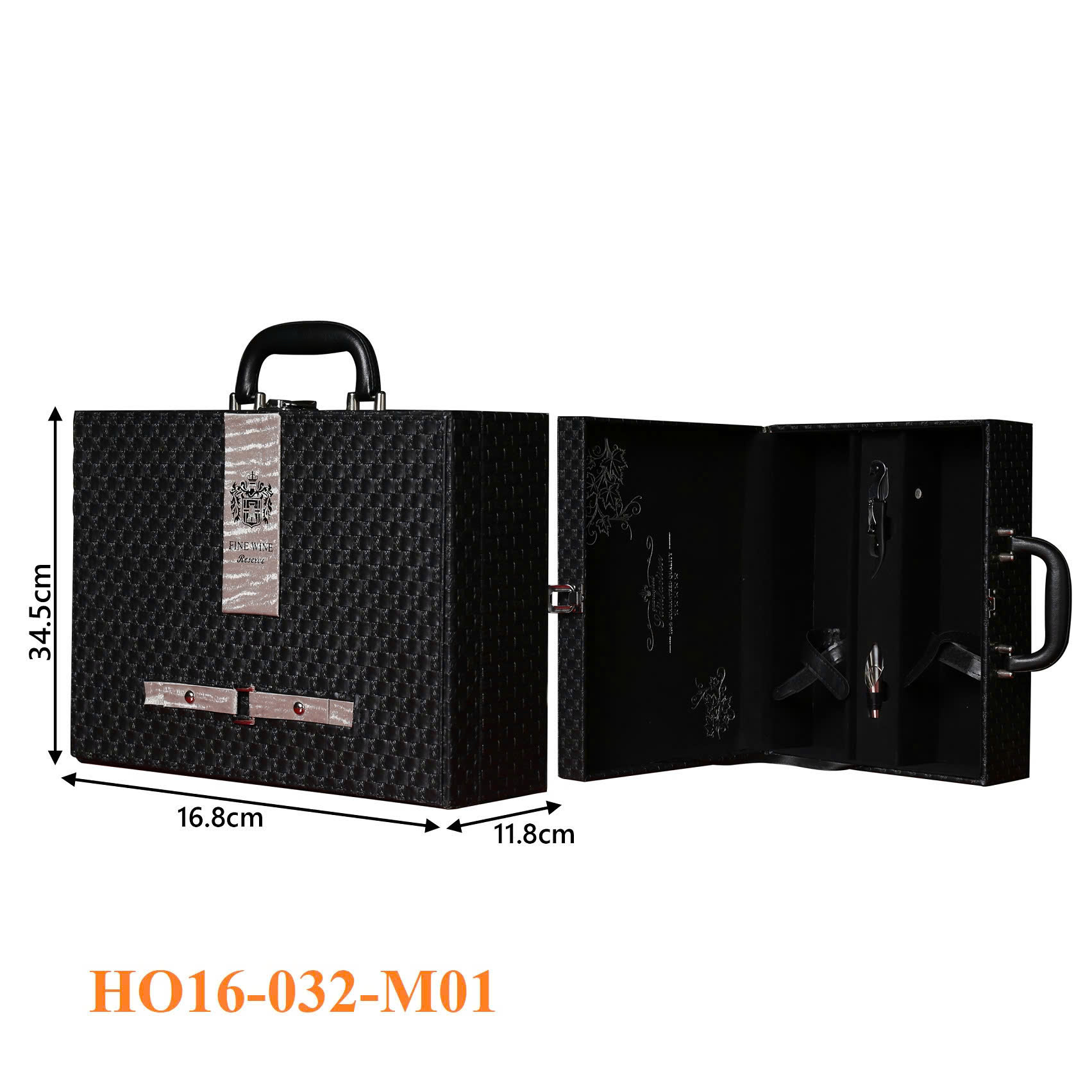 HỘP ĐỰNG RƯỢU VANG 2 CHAI HO16-032-M01 4 Hộp Đựng Rượu Vang 2 Chai HO16-032-M01