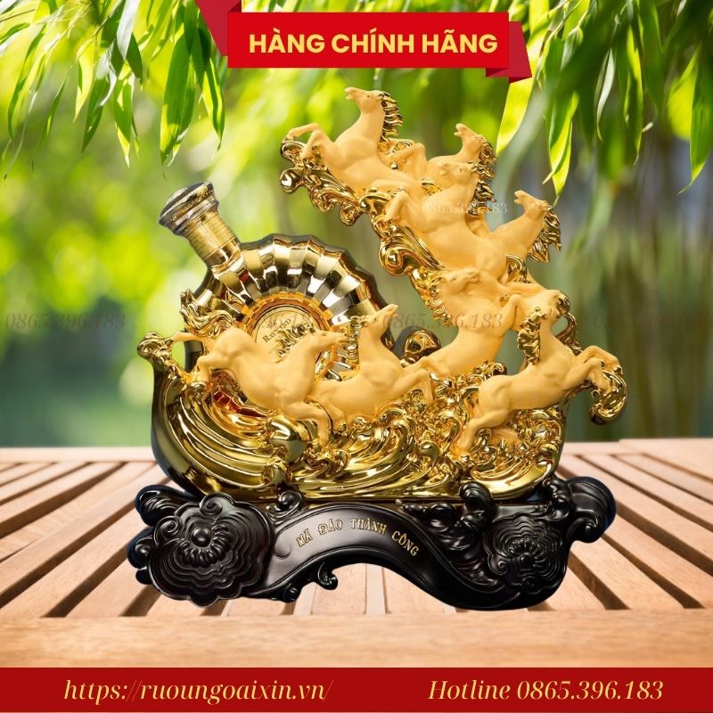 Rượu Hình Con Ngựa Hợp Phong Thủy Với Tuổi Nào? Giải Mã Chi Tiết Theo Ngũ Hành & Bản Mệnh 3 Kệ Ngựa Mã Đáo Thành Công Chính Hãng ( Xuất HĐ VAT - Hàng Tại SG & HN)