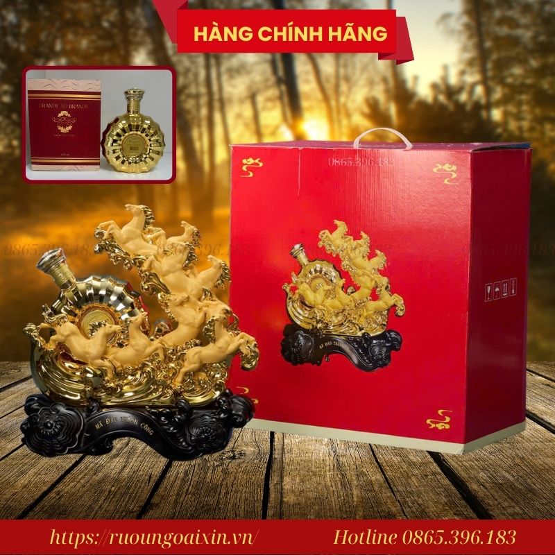 KỆ RƯỢU NGỰA MÃ ĐÁO THÀNH CÔNG 17 Kệ Ngựa Mã Đáo Thành Công Chính Hãng ( Xuất HĐ VAT - Hàng Tại SG & HN)