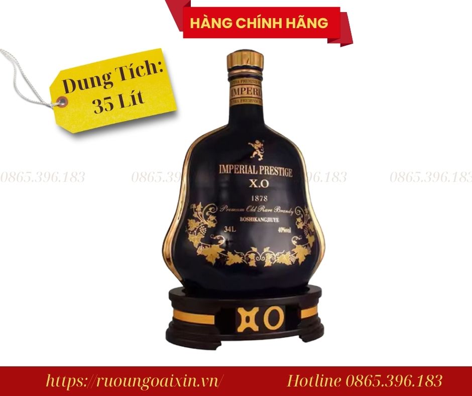 RƯỢU XO 34 LÍT IMPERIAL PRESTIGE 1878 9 Rượu Xo 34 Lít Imperial Prestige 1878