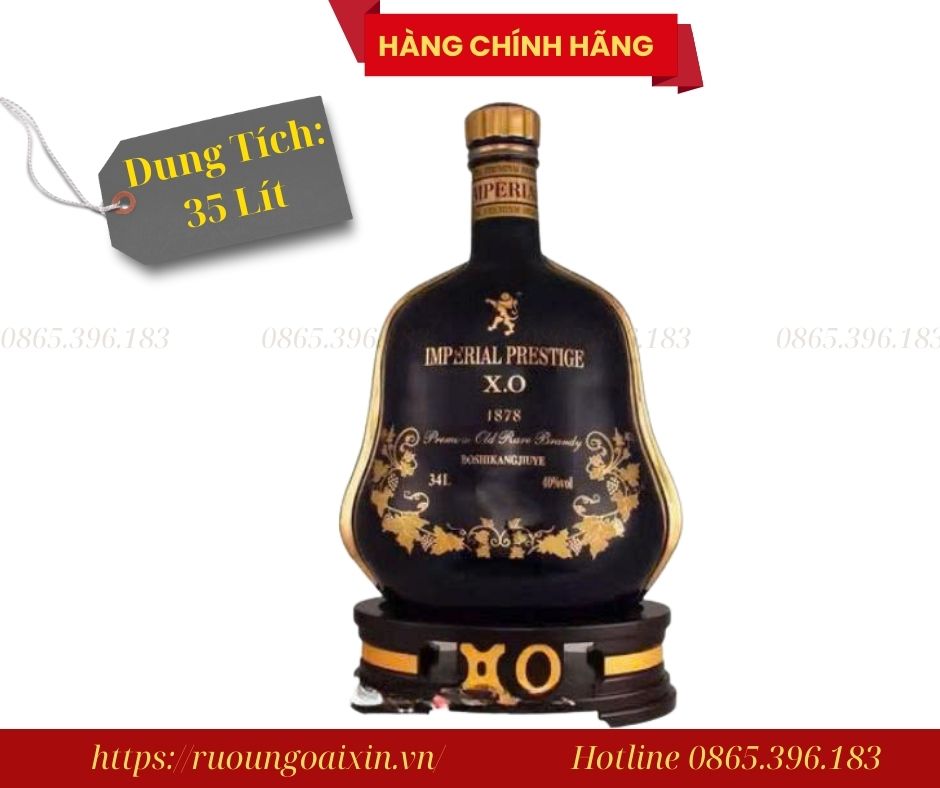 RƯỢU XO 34 LÍT IMPERIAL PRESTIGE 1878 8 Rượu Xo 34 Lít Imperial Prestige 1878