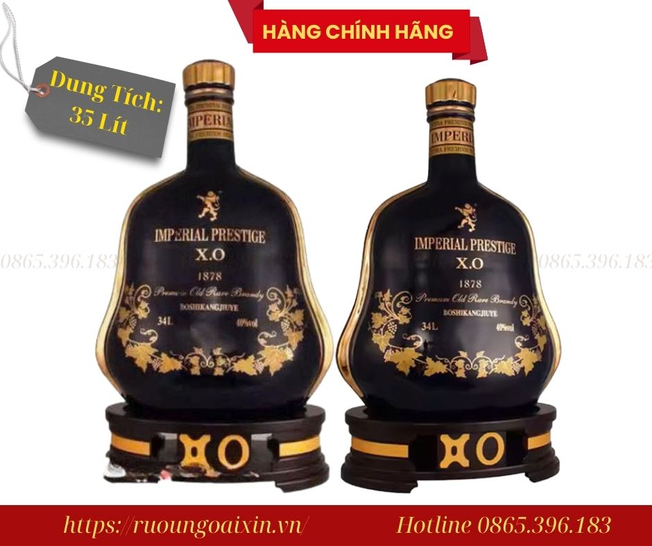 RƯỢU XO 34 LÍT IMPERIAL PRESTIGE 1878 10 Rượu Xo 34 Lít Imperial Prestige 1878