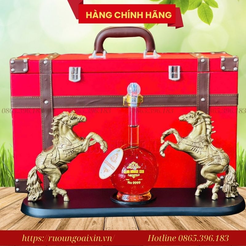 RƯỢU LINH VẬT NGỰA ĐÔI SONG MÃ 2026 14 Rượu Linh Vật Ngựa Đôi Song Mã 2026