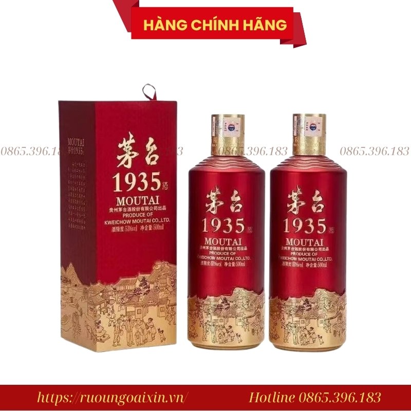 RƯỢU MAO ĐÀI 1935 CAO CẤP - MOUTAI 1935 18 Rượu Mao Đài 1935 – Moutai 1935 chính hãng 53% 500ml