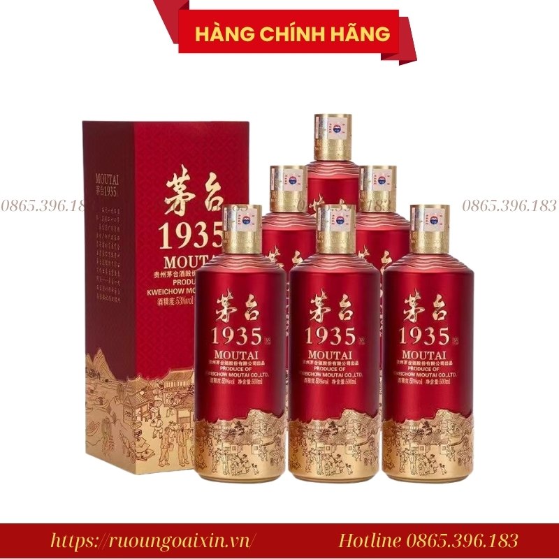 RƯỢU MAO ĐÀI 1935 CAO CẤP - MOUTAI 1935 16 Rượu Mao Đài 1935 – Moutai 1935 chính hãng 53% 500ml