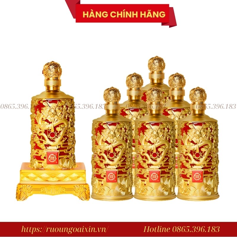 RƯỢU BẠCH THỦY ĐỖ KHANG LONG VÀNG 750 ML 21 Rượu Bạch Thủy Đỗ Khang – Rượu Long Vàng Cao Cấp 52% Dùng Biếu Tặng Sang Trọng