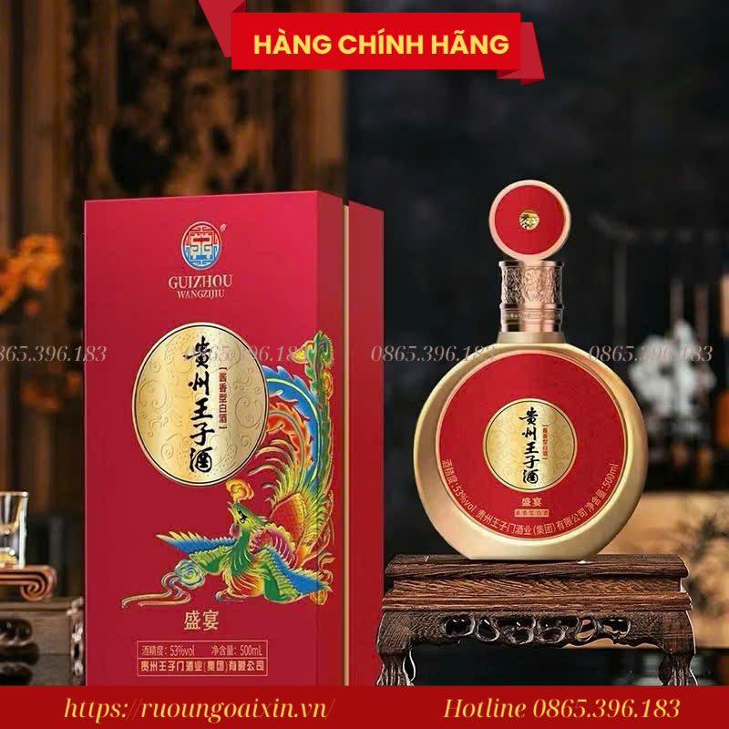 Rượu Quận Châu Vương Tử Cửu 13 Rượu Quận Châu Vương Tử Cửu – Tinh túy Mao Đài, đẳng cấp quà biếu