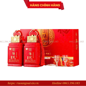 Rượu Bạch Tửu Vị Lục Châu Hộp 2 Chai