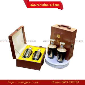 Hộp Quà Rượu Moutai Chí Tôn Vali Da – Đẳng cấp Quà Tết