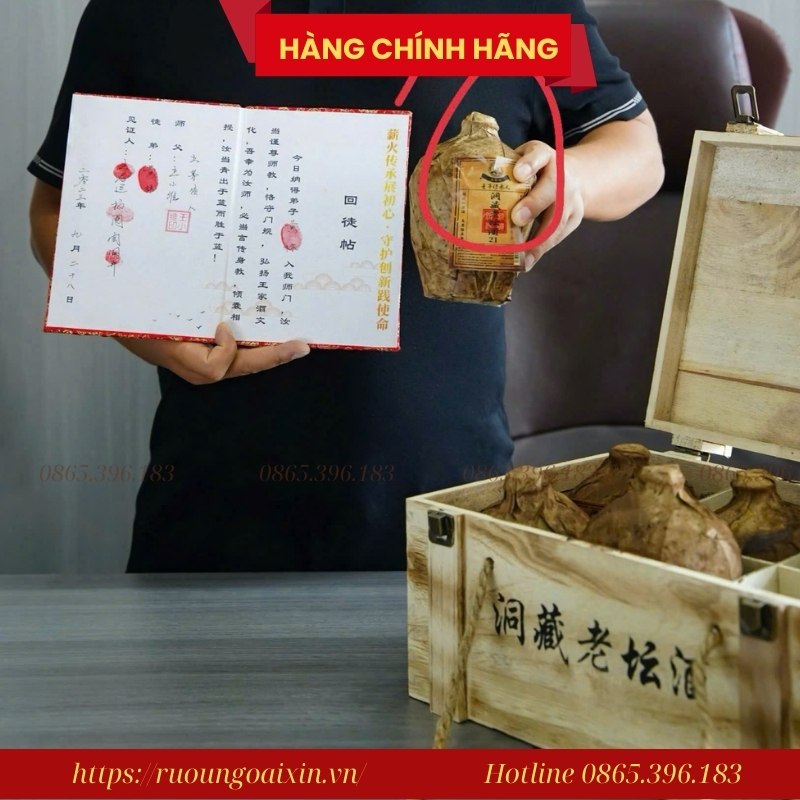 Rượu Mao Đài Hạ Thổ 21 Năm - Bản Chính Hãng Nhà Họ Vương 22 Rượu Mao Đài Hạ Thổ 21 Năm - Bản Chính Hãng Nhà Họ Vương