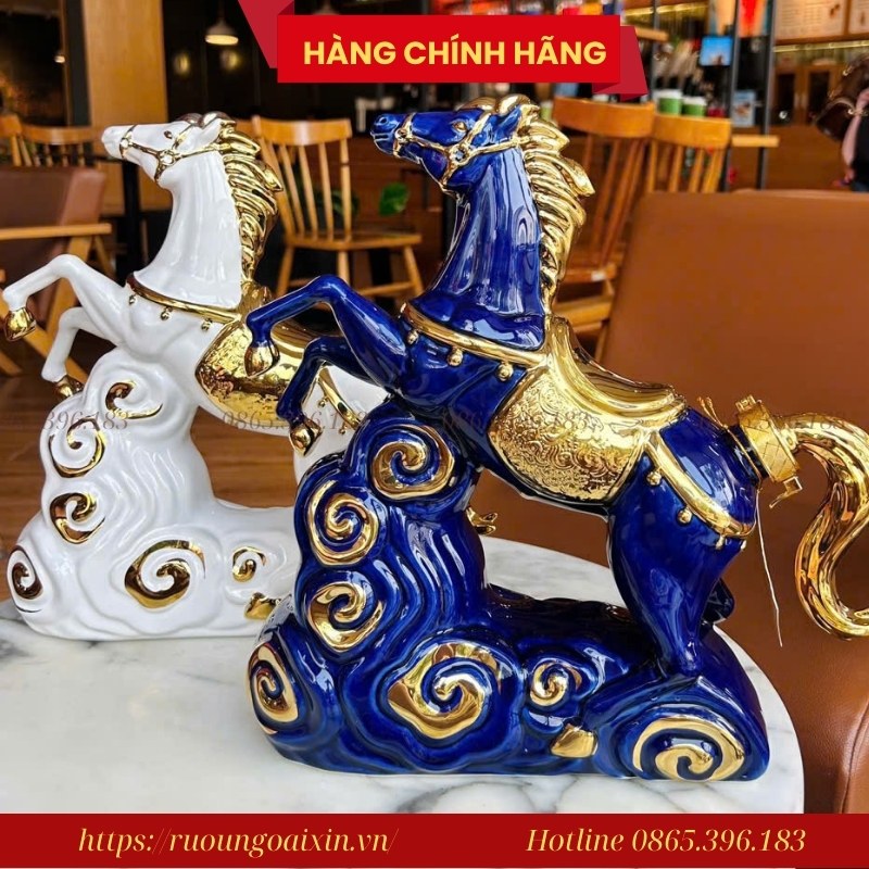 RƯỢU HÌNH CON NGỰA CHIẾN MÃ 2026 12 Rượu Hình Con Ngựa Chiến Mã 2026