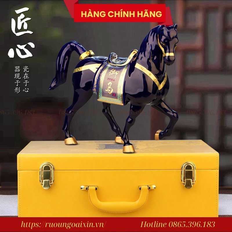 Rượu Hình Con Ngựa Phong Thủy 2026 16 Rượu Hình Con Ngựa Phong Thủy 2026