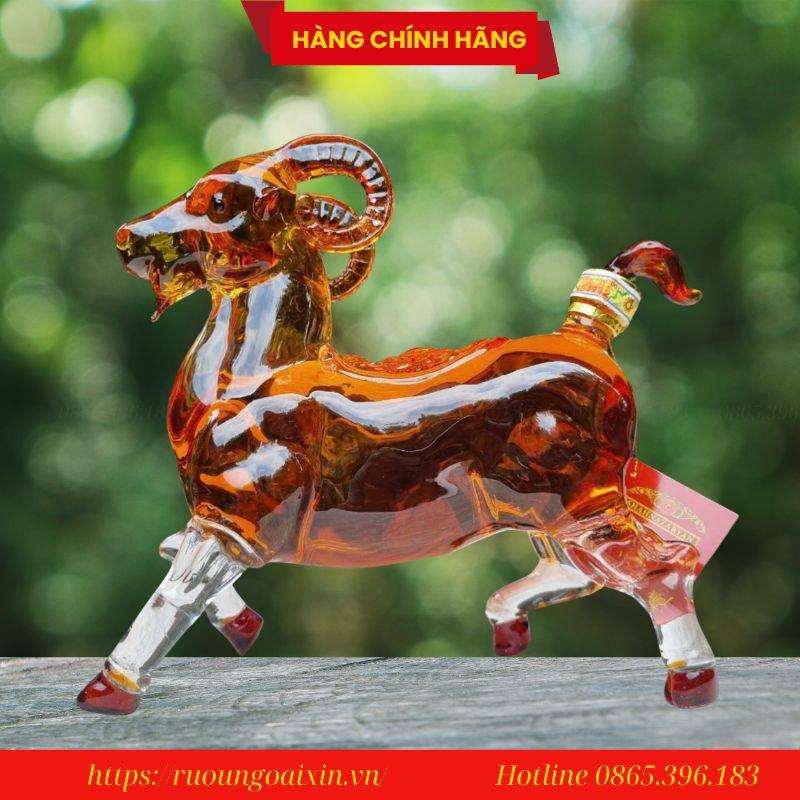 Rượu Hình Con Dê Serpents D’or 2027 – Linh Vật Tam Dương Khai Thái, Phú Quý Trường Niên
