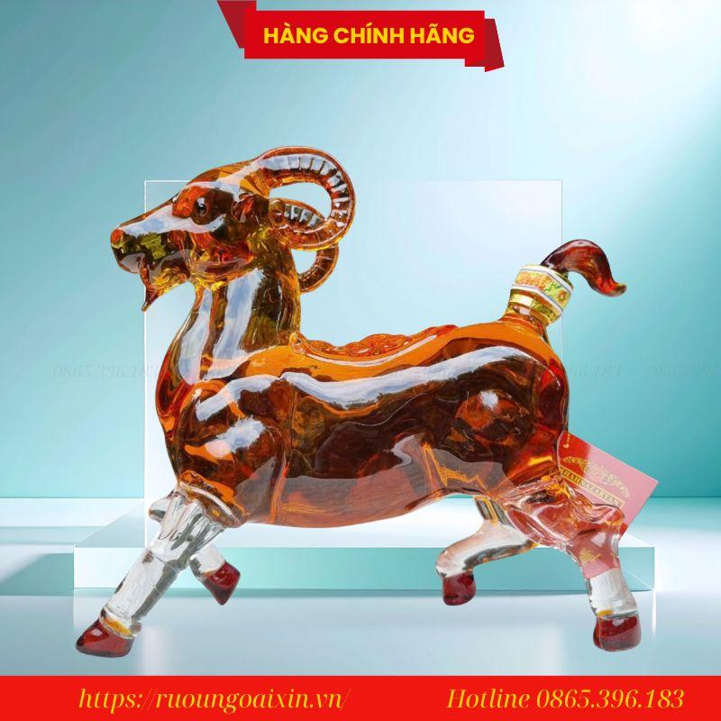 Kệ Rượu Hình Con Dê 2027 – Biểu Tượng Tụ Khí Sinh Tài, Phong Thủy Cát Tường