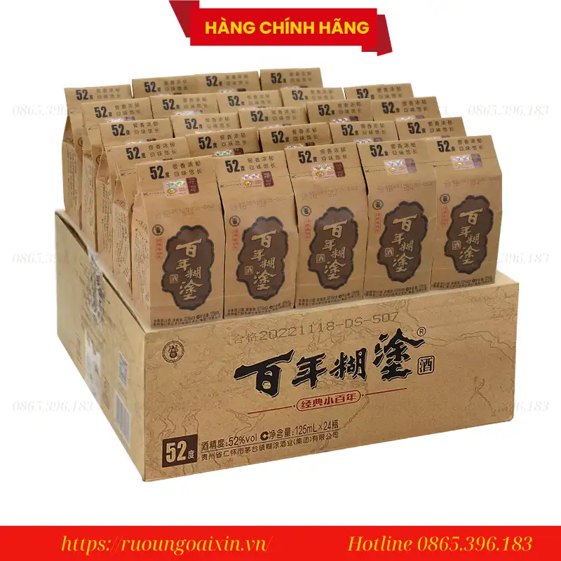 Rượu Bách Niên Hồ Đồ Tửu Là Gì? Sự Thật Về Tác Dụng Của Rượu Đối Với Sức Khỏe ? 3 Rượu Bách Niên Hồ Đồ (百年糊涂).