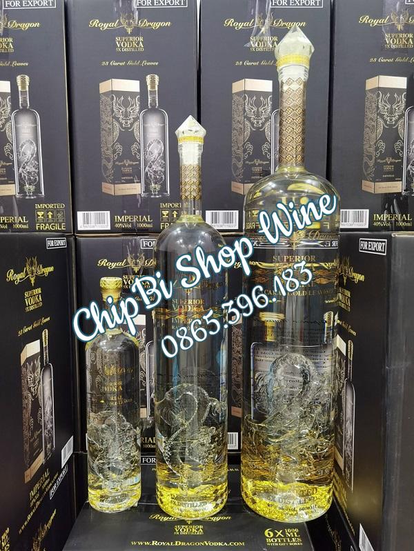 Rượu Royal Dragon Vodka Rồng 20 Royal Dragon Vodka Rồng