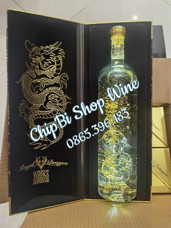 Rượu Royal Dragon Vodka Rồng 21 Royal Dragon Vodka – một kiệt tác nghệ thuật