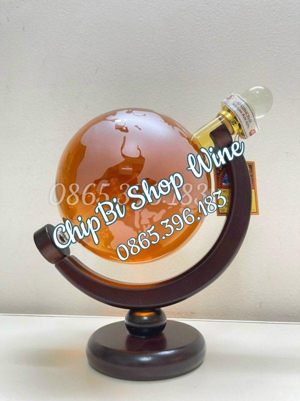 Rượu Hình Quả Địa Cầu- Chính Hãng Armenian 10 Rượu phong thủy quả địa cầu