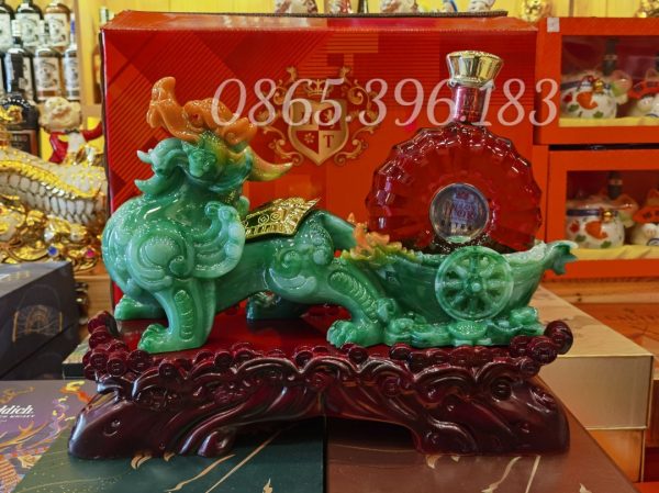 Tì Hưu Xanh Kéo Vàng - Rượu XO 2 Tì Hưu Xanh Kéo Vàng - Rượu XO