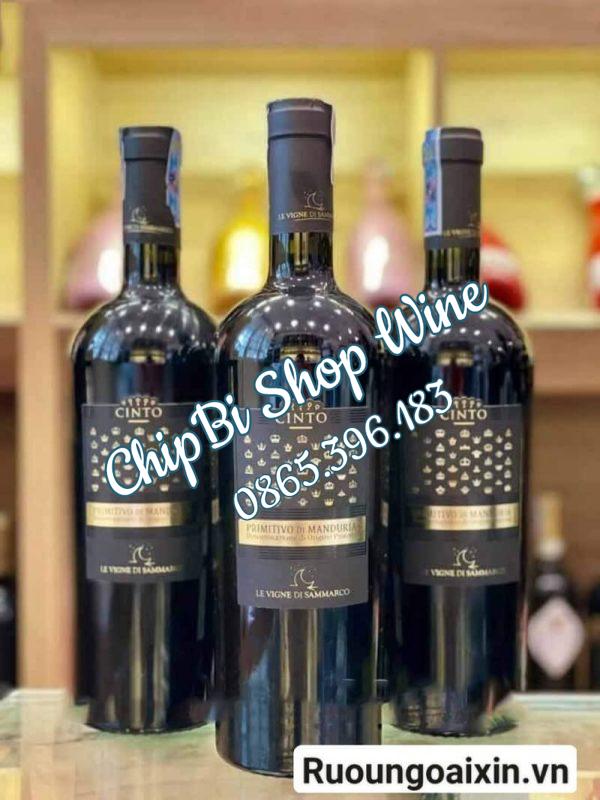 Vang Ý Cinto Primitivo Di Manduria DOC 9 CINTO1