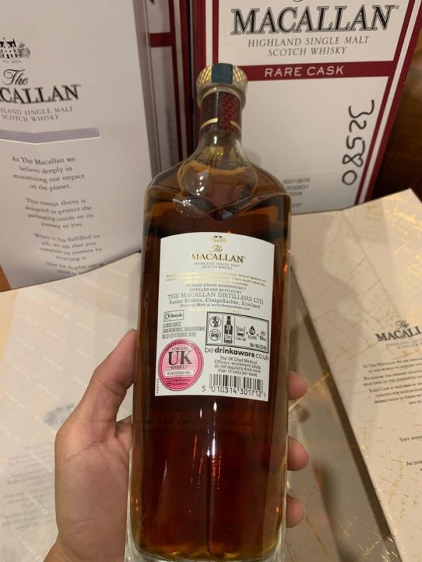 Macallan Rare Cask Red UK 7 Macallan Rare Cask Red