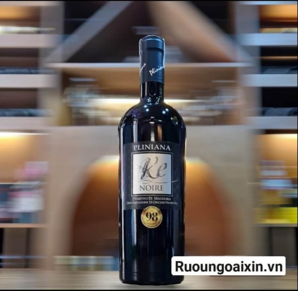 Rượu vang Re Noire Primitivo di Manduria D.O.P 9 RE NOIRE2