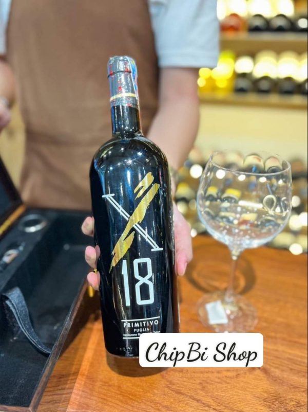 Rượu vang Ý X18 Primitivo 18% 7 Rượu vang Ý X18 Primitivo 18%