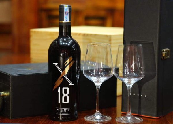 Rượu vang Ý – X18 Primitivo 18%