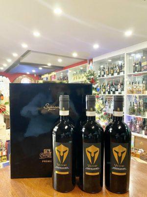 Sét Quà Rượu Vang Ý Victory Primitivo