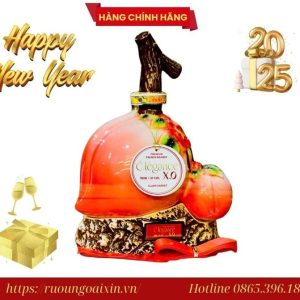 Rượu Đào Tiên Bách Phúc Hoàng Kim Hộp Mica Chính Hãng