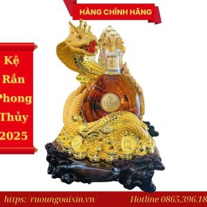 Kệ Rượu Hình Con Rắn 2025